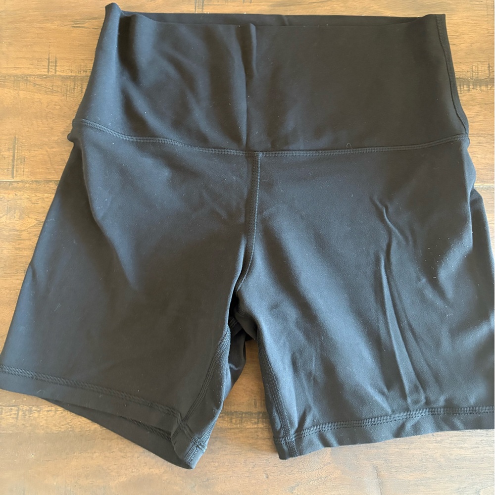 lululemon athletica Black Bike Shorts